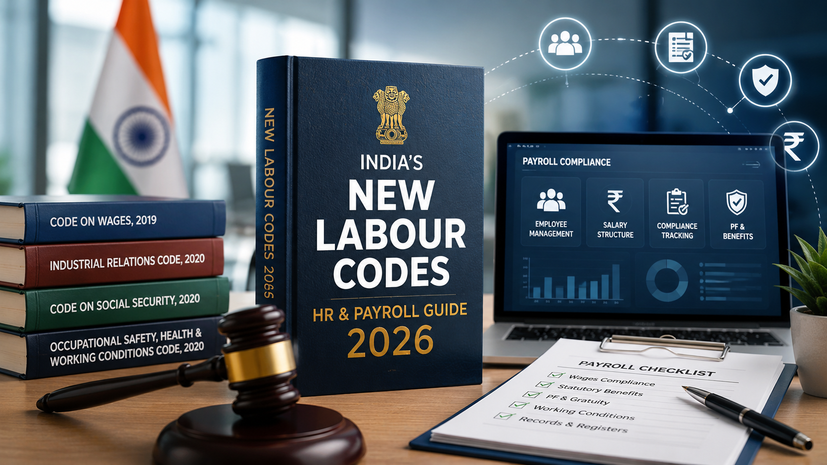 New Labour Codes in India 2026: HR & Payroll Guide